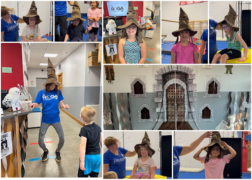 people wearing the sorting hat