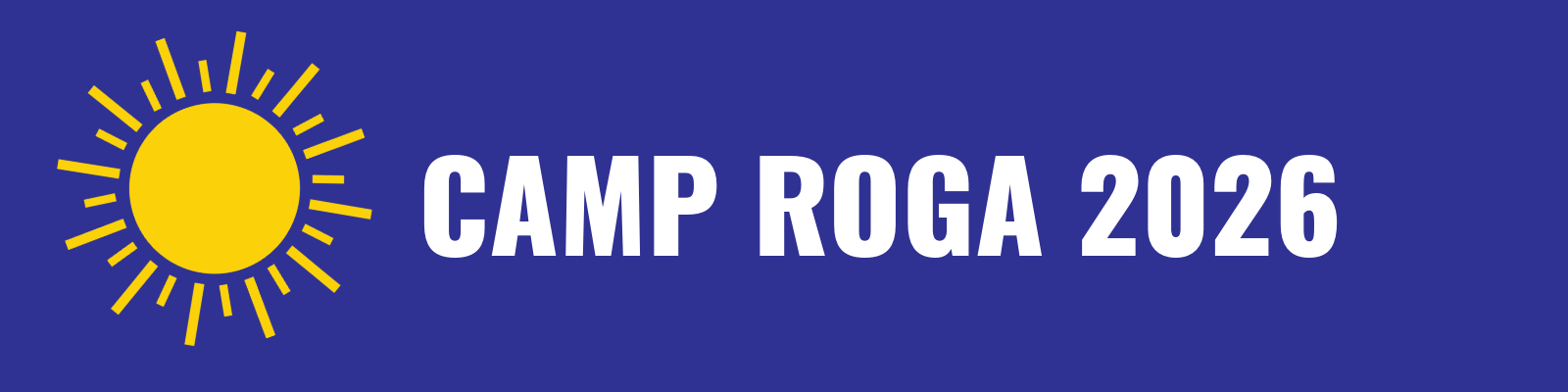 Camp ROGA 2026 graphic